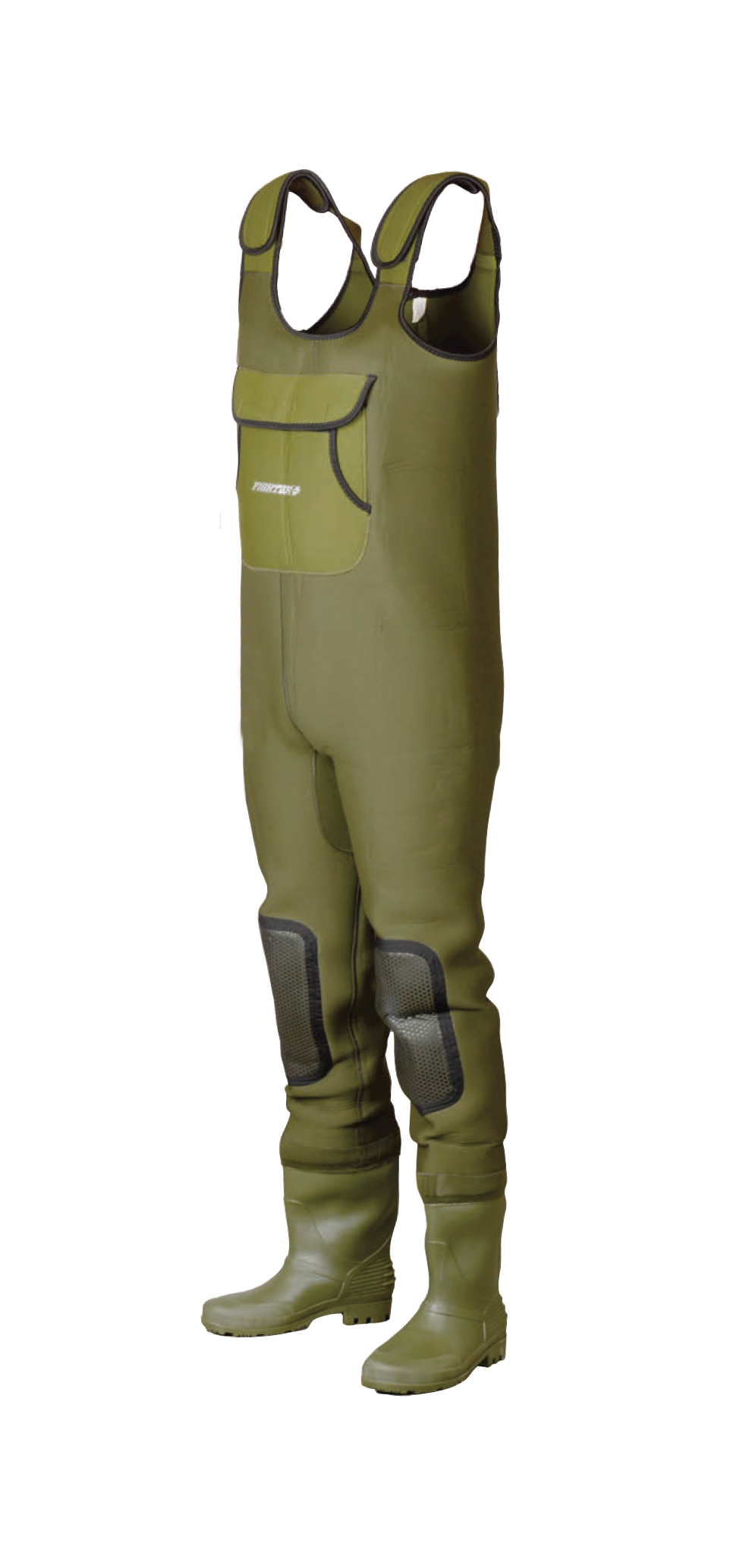 DAM Flex Rubber Hip Wader, size 43 - Chest Waders