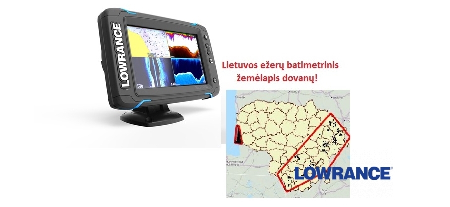 Lowrance Elite-7 Ti with TotalScan™ Transducer and Max-N card for