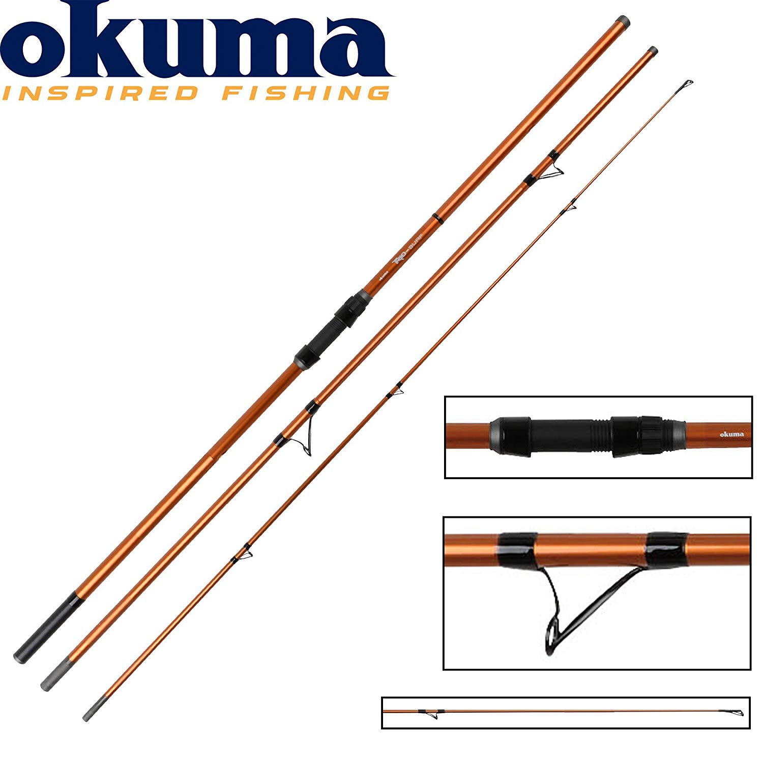 Okuma Trio Rex Surf 4.20-4.50m 100-200g 3sec