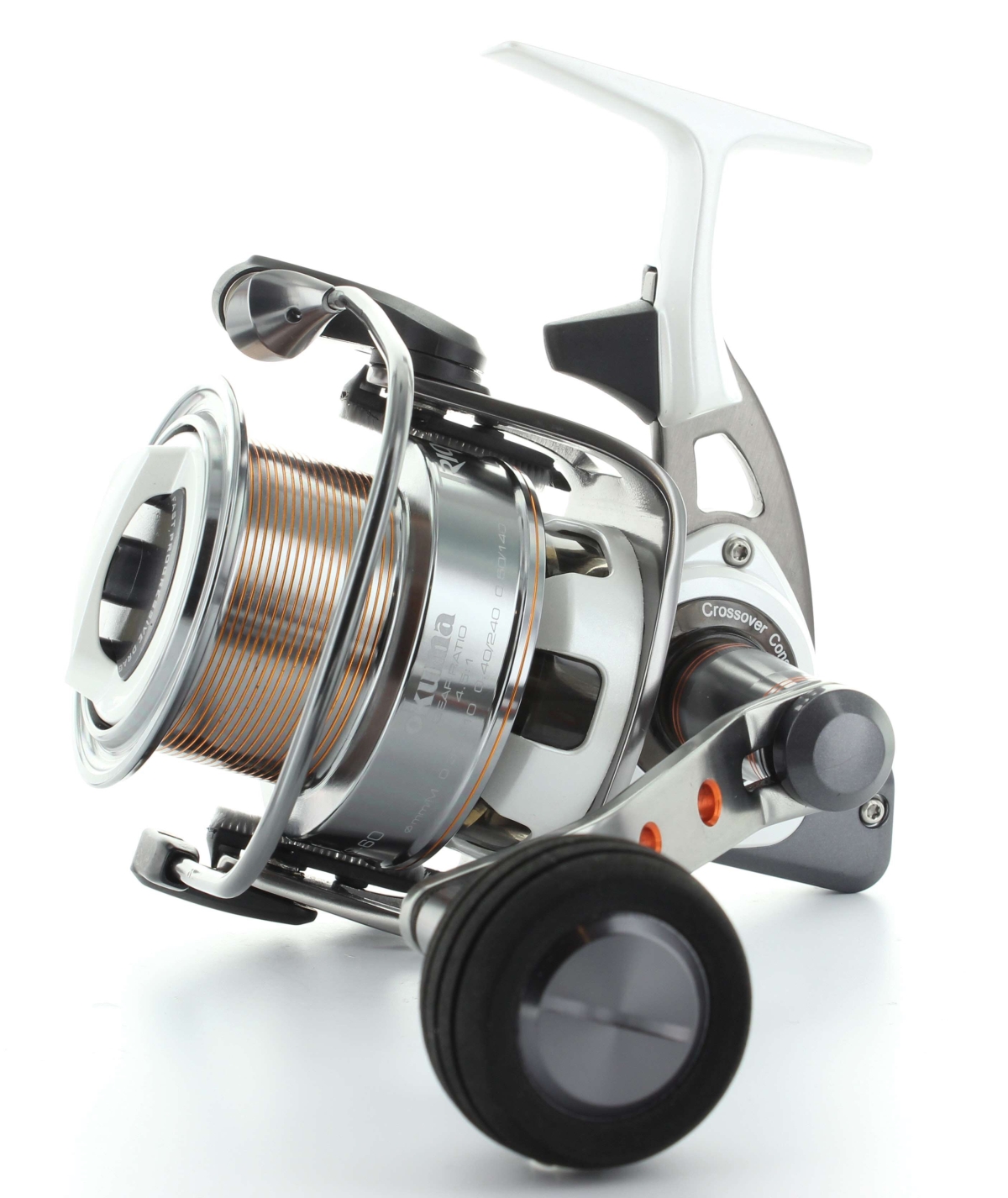 Okuma Trio Rex Surfcasting Reel Orange